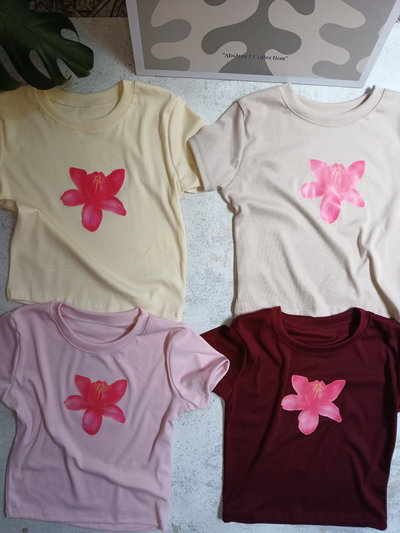 Remera Flor