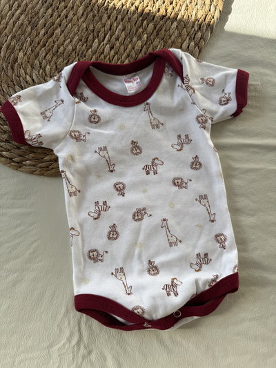 BODYS M CORTA ESTAMP. Talle 1