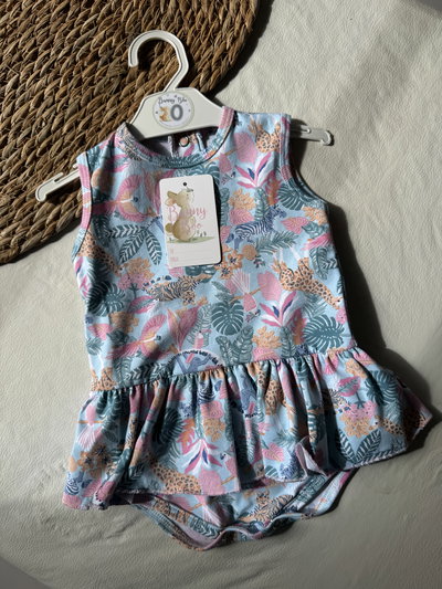 BODY VESTIDO CELESTE