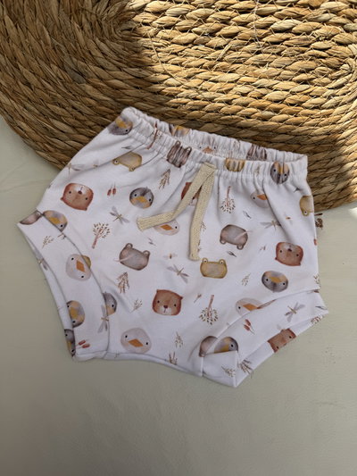 PANTALÓN CORTO PAÑALERO ANIMALES