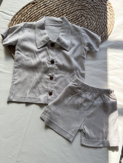 CONJUNTO CAMISA LINO 