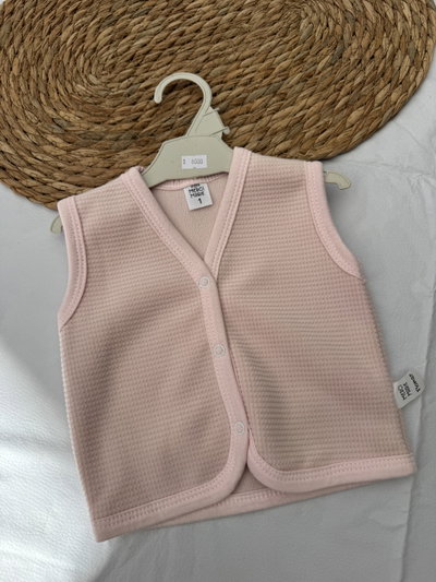 CHALECO FRISADO ROSA