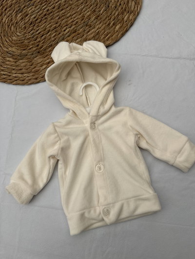 CAMPERA PLUSH BLANCA