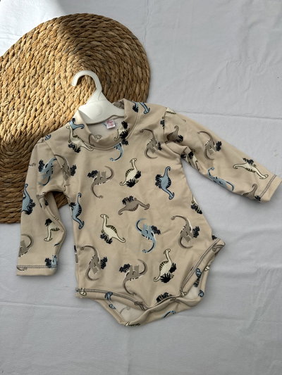 BODY MICROPOLAR ESTAMPADO DINOS