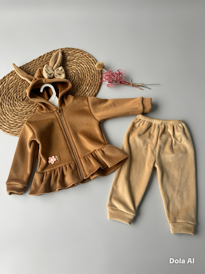 CONJUNTO CONEJA CORDEROY
