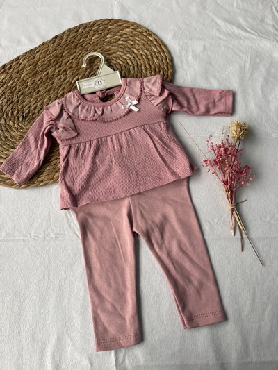 CONJUNTO COQUETTE ROSA