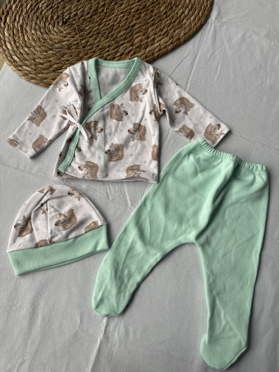 AJUAR ESTAMPADO ARDILLA CINTA 