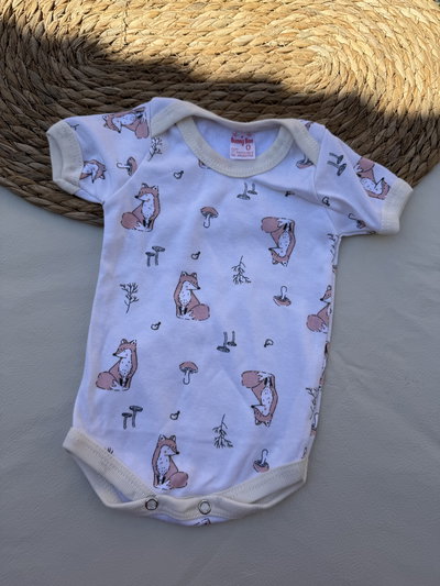 BODYS M CORTA ESTAMP. Talle 0