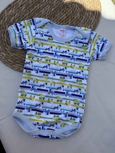 BODYS M CORTA ESTAMP. Talle 4