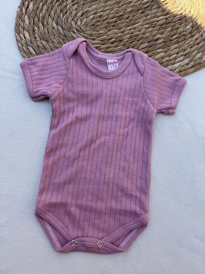 BODYS M CORTA LISO. Talle 1