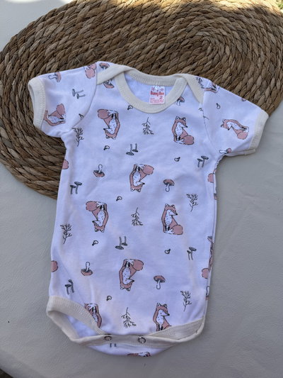 BODYS M CORTA ESTAMP. Talle 2