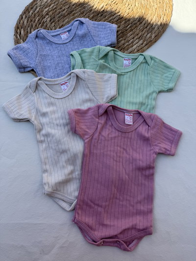 BODYS M CORTA LISO. Talle 0 