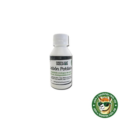 INSECTICIDA GREEN LEAF - JABON POTÁSICO (500CC)