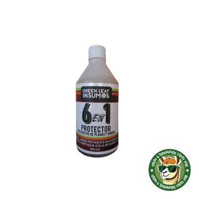 PLAGUICIDA GREEN LEAF - PREVENTIVO 6 EN 1 (250CC)