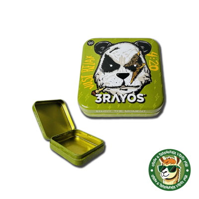LATA 3RAYOS - METALICA VERDE (CHICA)