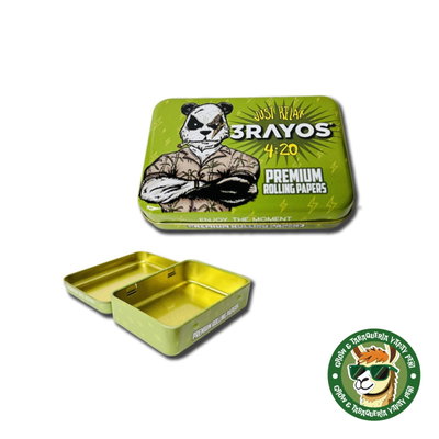 LATA 3RAYOS - METALICA VERDE (GRANDE)