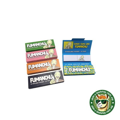 PAPEL DE SEDA FUMANCHU + TIPS - BLANQUEADO (50 PAPELILLOS + 50 TIPS)