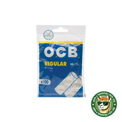 FILTROS OCB - REGULAR 7.5MM (100 UNIDADES)