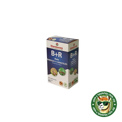 MOLUSQUICIDA MAMBORETA - MATA BABOSAS Y CARACOLES - B+R (100GR)