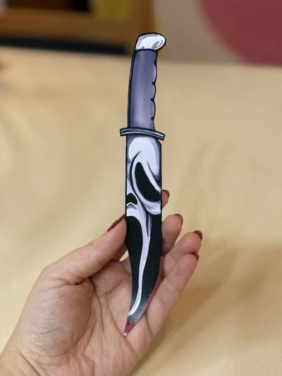 Marcapaginas- Scream