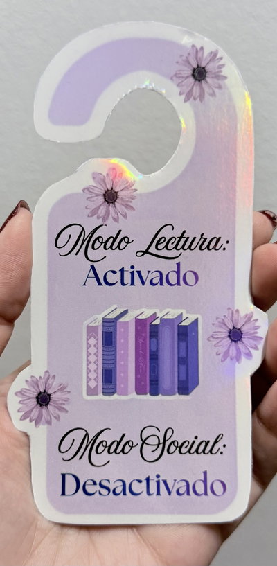 Marcapaginas - Holografico modo lectura