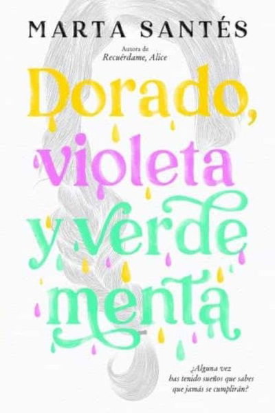 Dorado, violeta y verde menta- Marta Santes