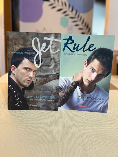 COMBO bilogia hombres tatuados- Rule y Jet