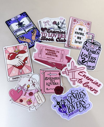 Stickers Pack x10- Enemies to Lovers