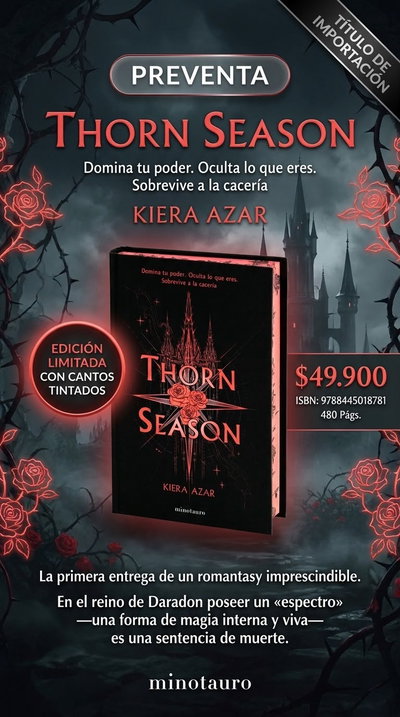 PREVENTA- Thorn Season- Kiera Azar (Edición especial cantos pintados)
