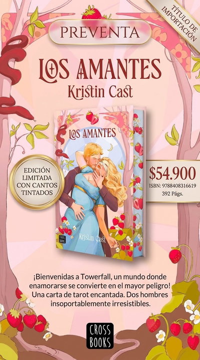 PREVENTA Los amantes- Kristin Cast (Edición cantos pintados)