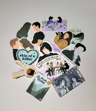 Stickers pack x10- Crepusculo 