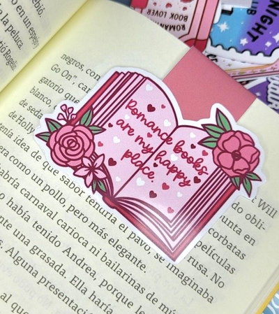 Marcapaginas magnético- Romance books