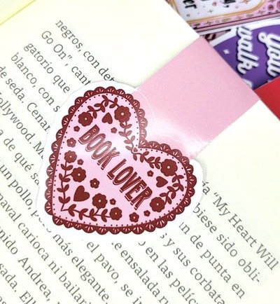 Marcapaginas magnético- Book Lover