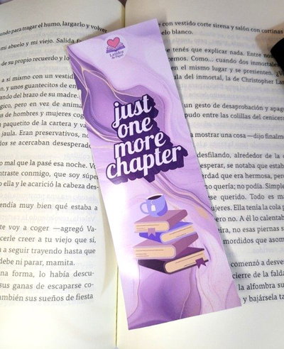 Marcapaginas- Just one more chater 