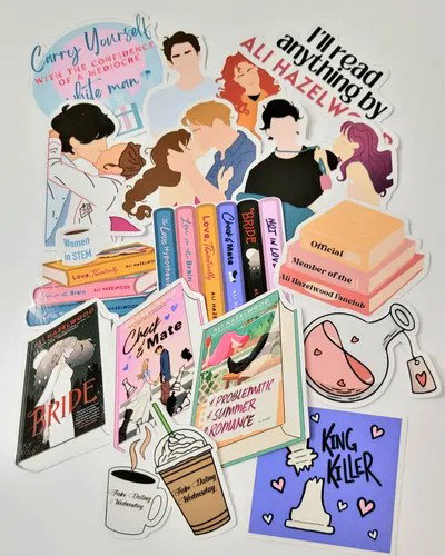 Stickers pack x15- Ali hazelwood 