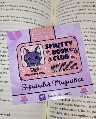 Marcapaginas magnético- Holografico- Smutty