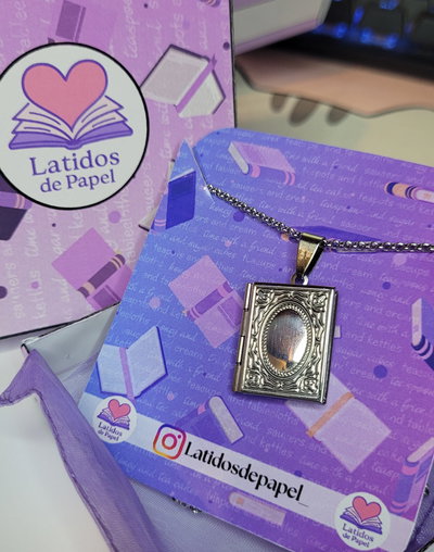 Collar Relicario- Acero quirúrgico