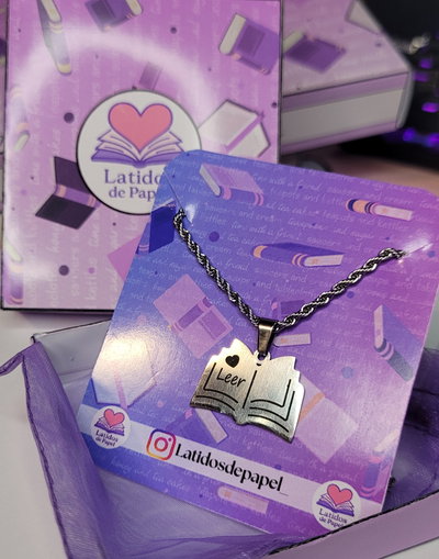 Collar Leer 🖤 Acero quirúrgico.