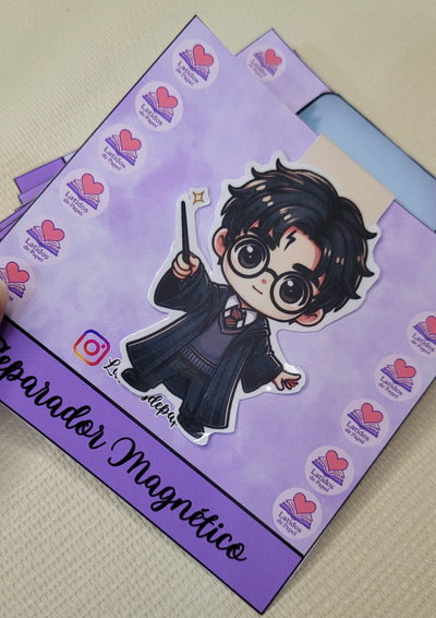 Marcapaginas magnético- Harry