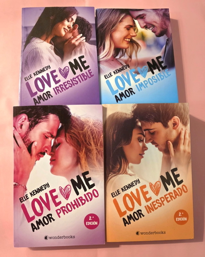 Saga Love me- Elle Kennedy (los 4 tomos)