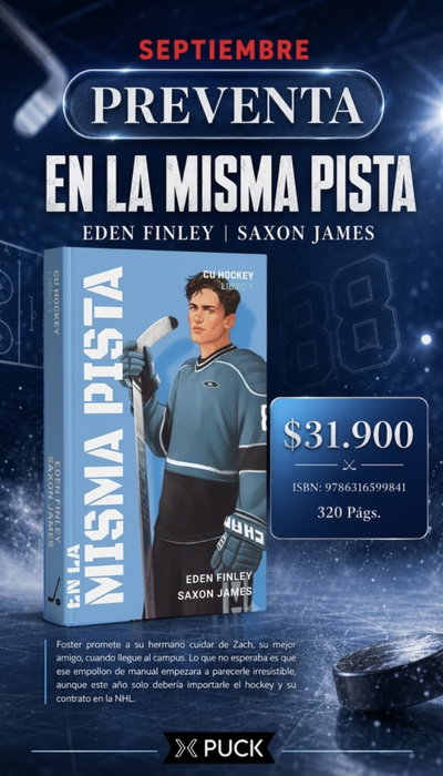 PREVENTA SEPTIEMBRE- En la misma pista- Eden Finlay/Saxon James