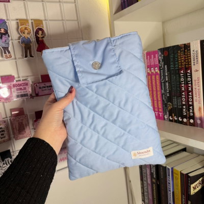 Funda de Libro- Celeste