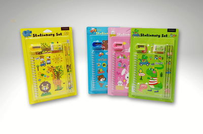 Set escolar verde