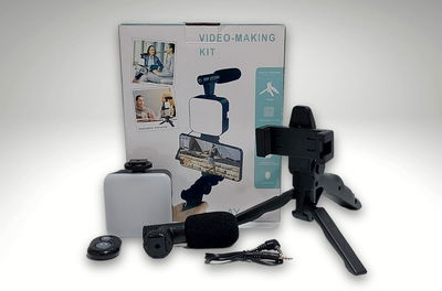 Kit Streaming microfono luz led