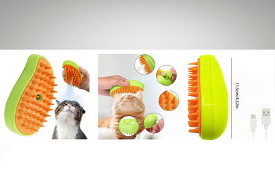 Cepillo de vapor para mascotas