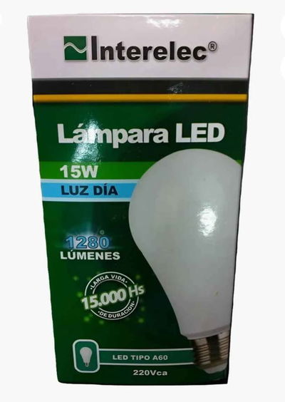 Lampara interelec 15w