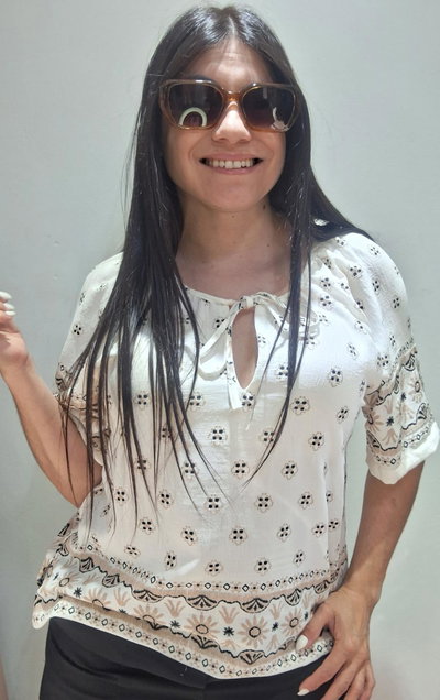 Camisa bordada 