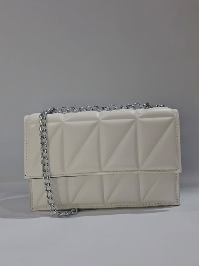 Cartera mini bags blanca 