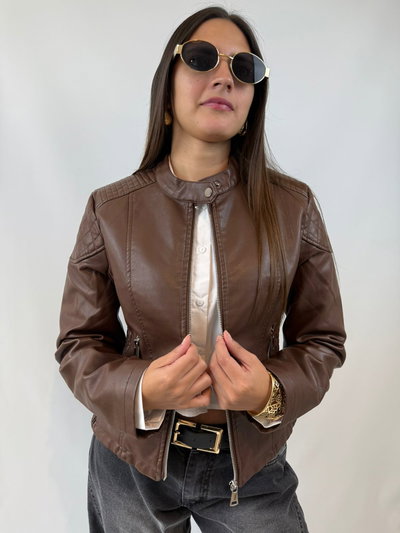 Campera eco cuero Wanda