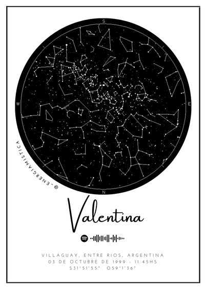 Mapa estelar (digital)